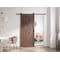 Anzzi Heavy Duty Sturdy Wood 36 in.x84 in. Single Sliding Barn Door, Hardware Included ID-AZBD03 - alternate 4